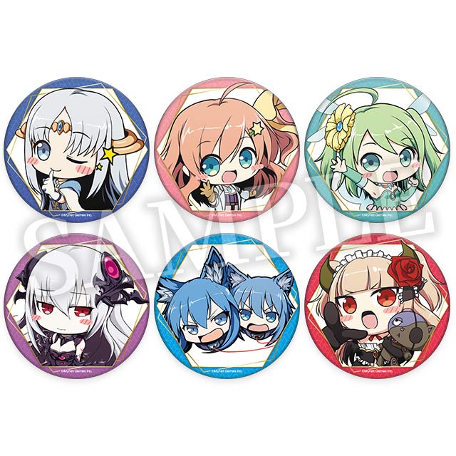 【購入特典①】
ミニキャラ缶バッジの画像