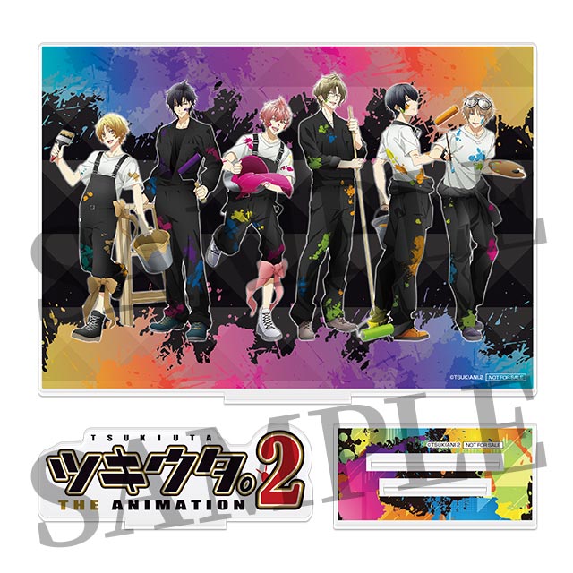 【抽選購入特典】描き下ろし集合BIGアクリルスタンド/Six Gravityの画像