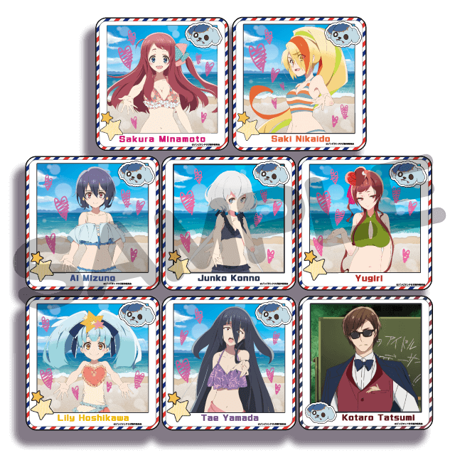 ポラロイド風コースターの画像