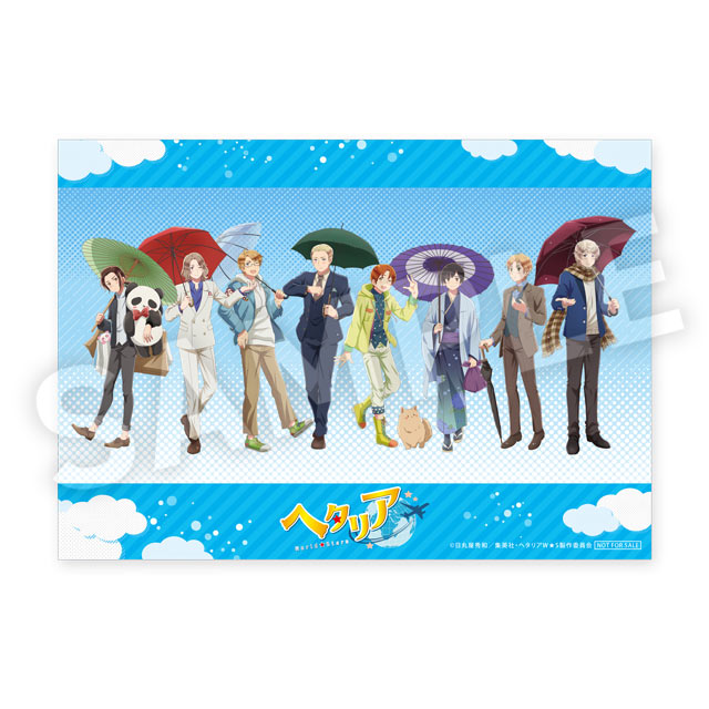 【抽選購入特典】全員集合A3クリアポスターの画像