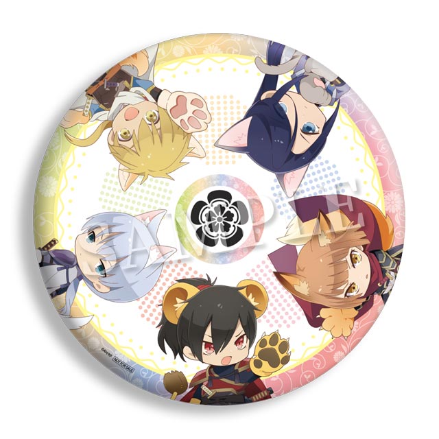 ミニキャラ集合BIG缶バッジの画像