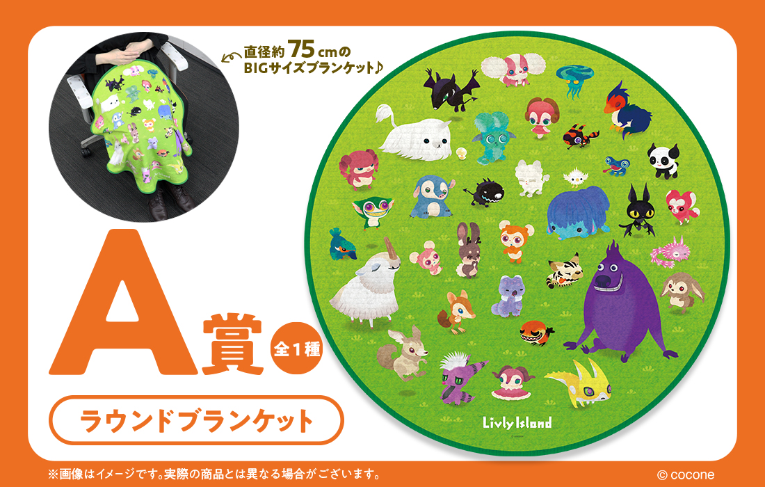 ラウンドブランケットの画像