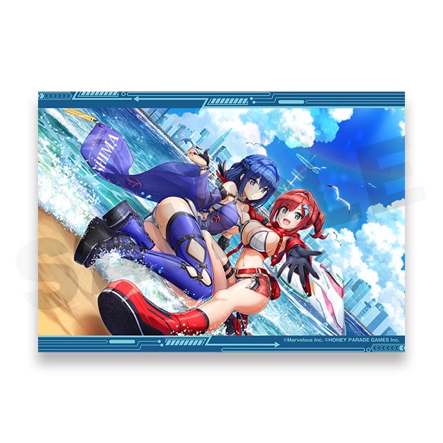 ラッキーエンド賞 B2タペストリー＊くらっくじ ドルフィンウェーブ ドルウェブ ドルフィンウェーブWEBくじ -2nd WAVE.- | WEBくじ