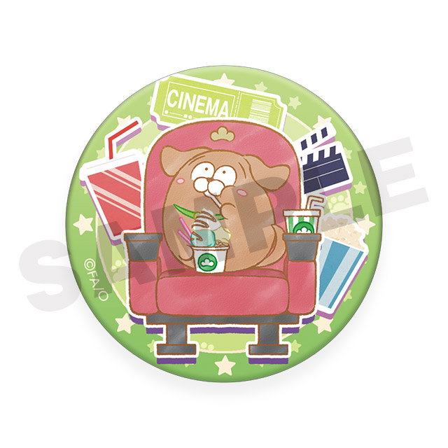 まる缶バッジ/レトリバーの画像