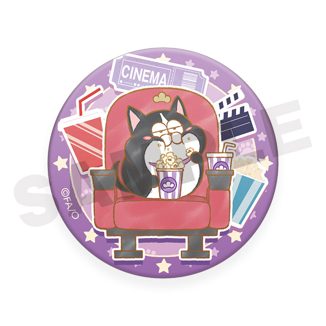 まる缶バッジ/ボストンの画像