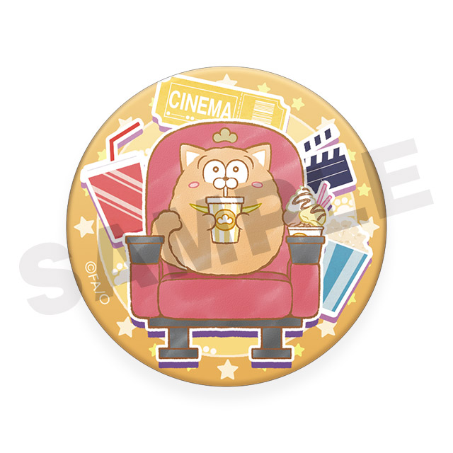 まる缶バッジ/ポメラニアンの画像