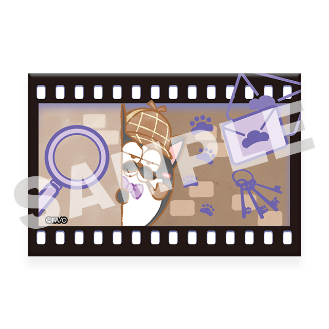 フィルム缶バッジ/ボストンの画像