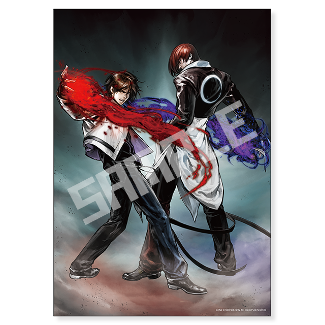 草薙京＆八神庵の画像