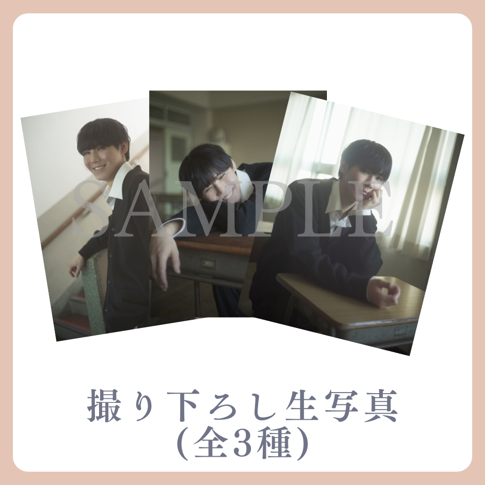 撮り下ろし生写真（全3種類）の画像