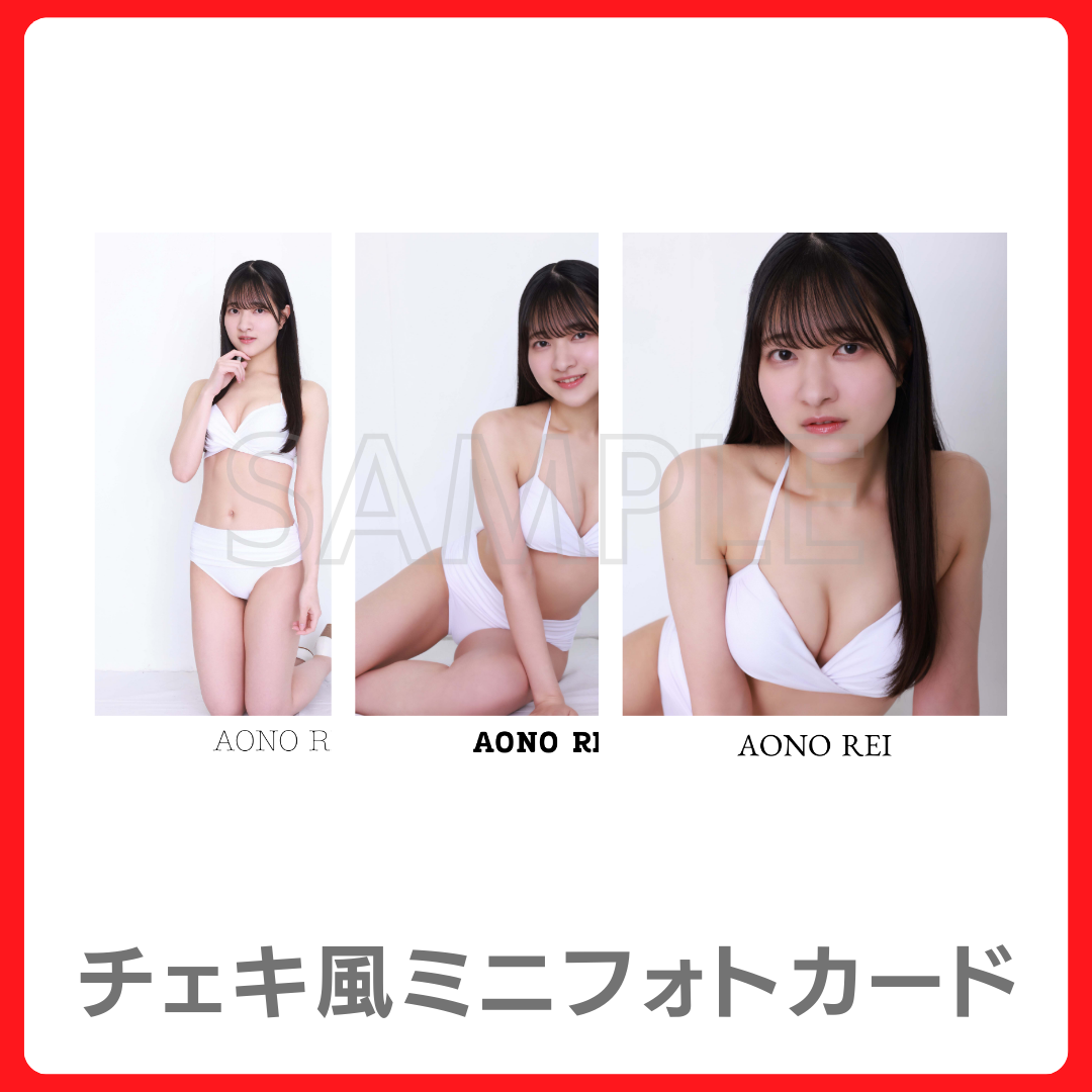 チェキ風ミニフォトカード（3種類）の画像