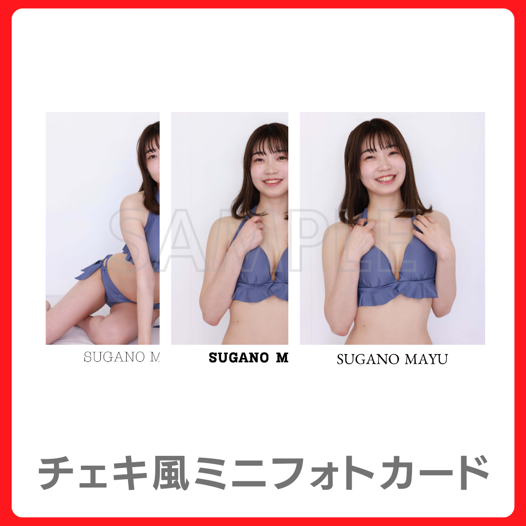 チェキ風ミニフォトカード（3種類）の画像