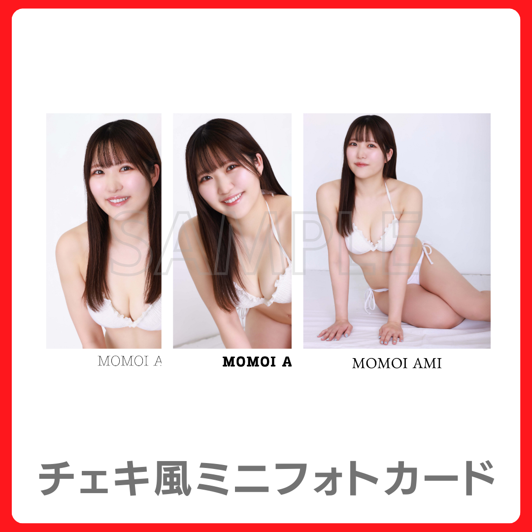 チェキ風ミニフォトカード（3種類）の画像