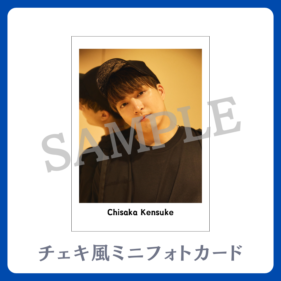 チェキ風ミニフォトカードの画像