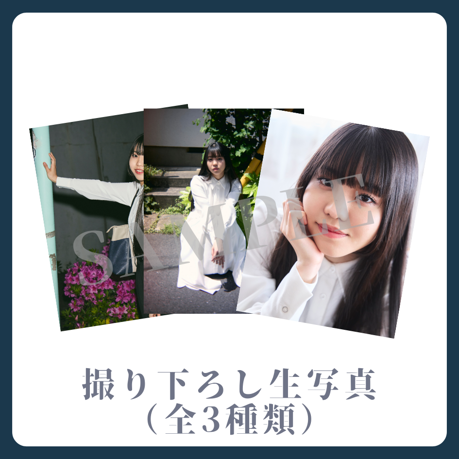 撮り下ろし生写真（全3種類）の画像