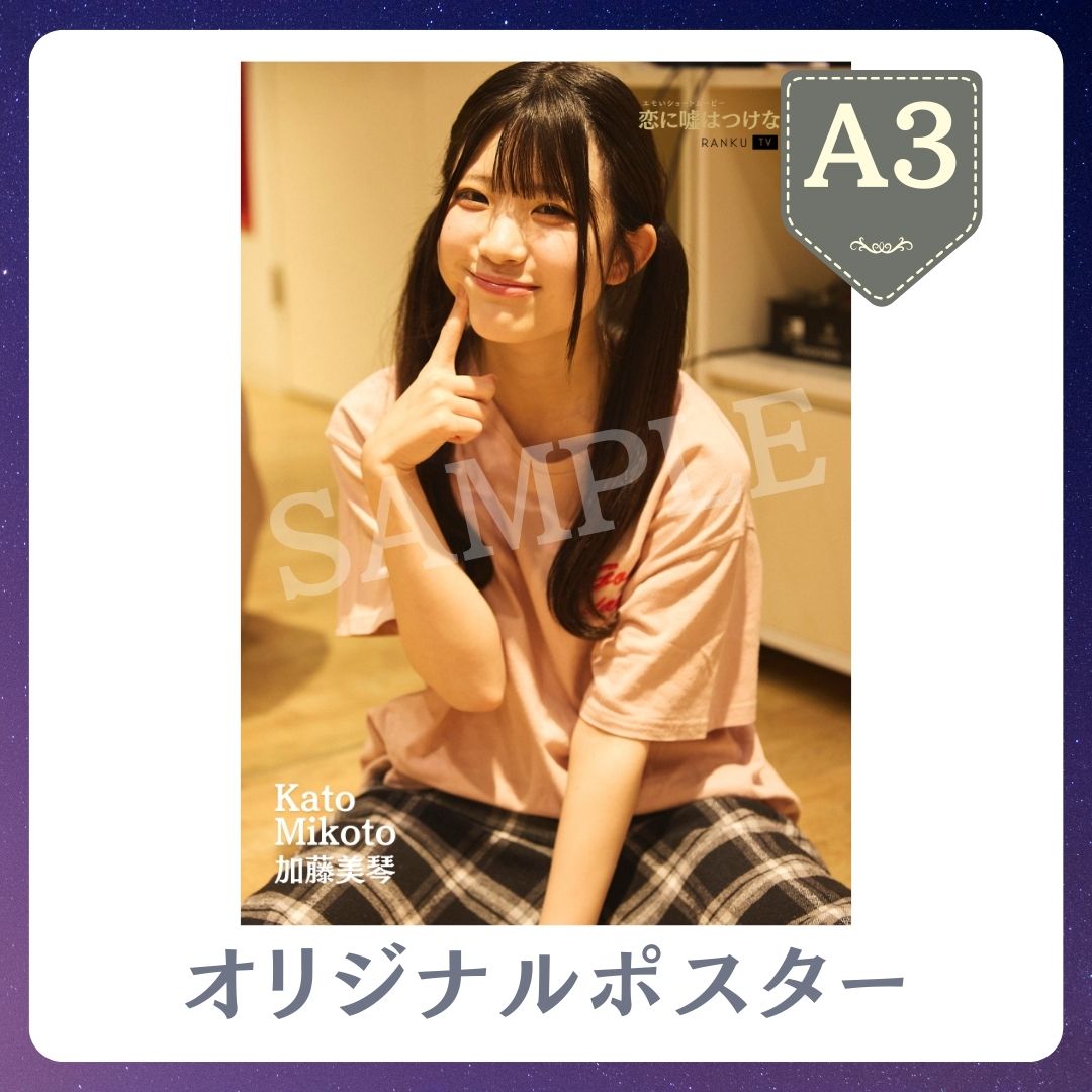 B賞 A3オリジナルポスター