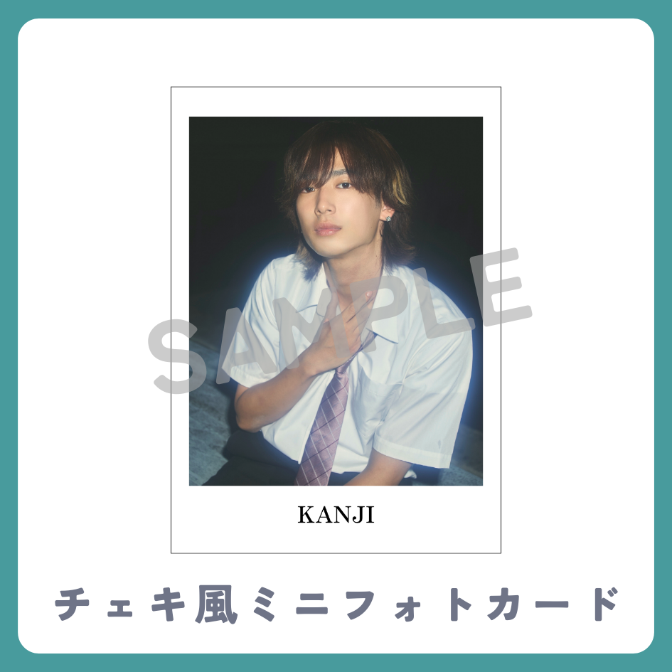 チェキ風ミニフォトカードの画像