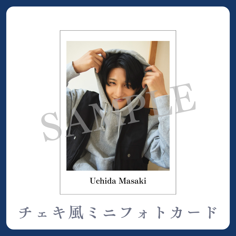 チェキ風ミニフォトカードの画像