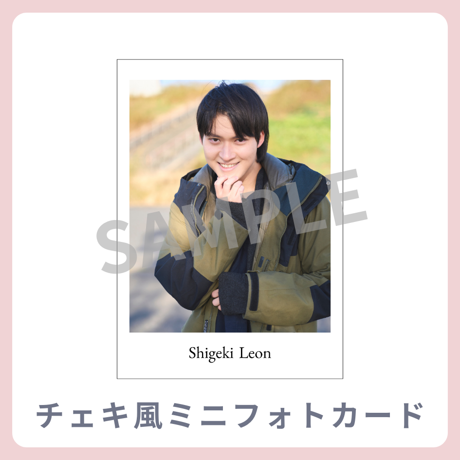 チェキ風ミニフォトカードの画像