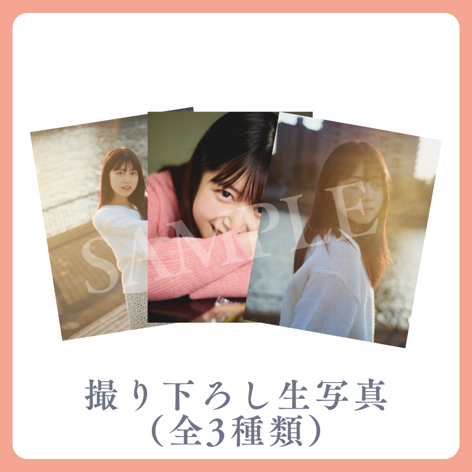 撮り下ろし生写真（全3種類）の画像