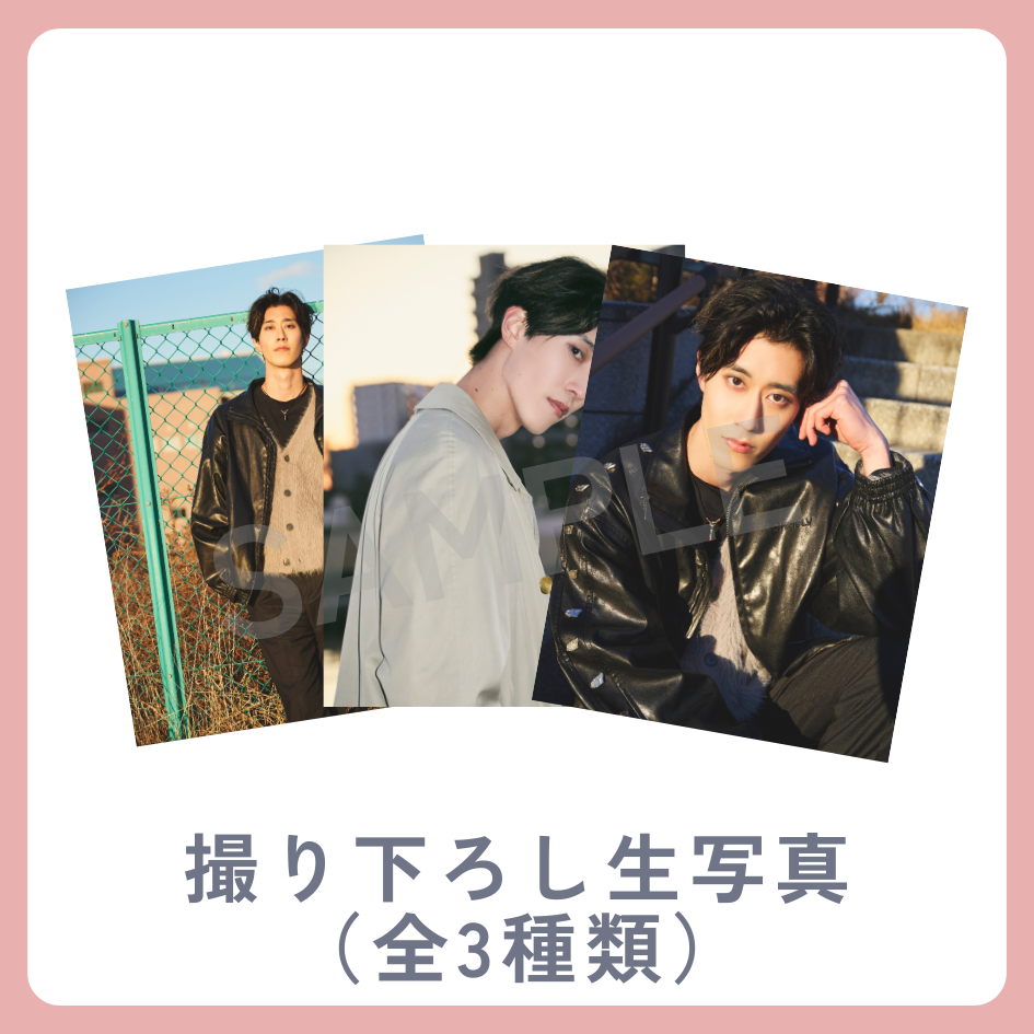 撮り下ろし生写真（全3種類）の画像