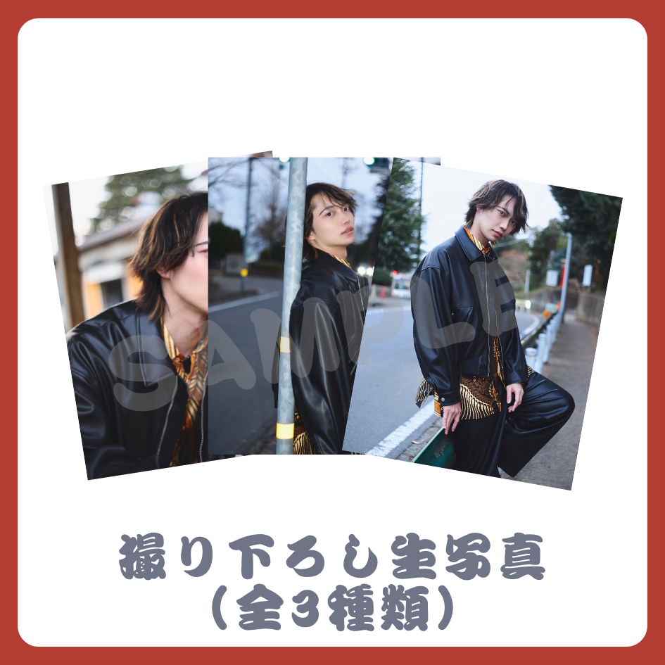 撮り下ろし生写真（全3種類）の画像