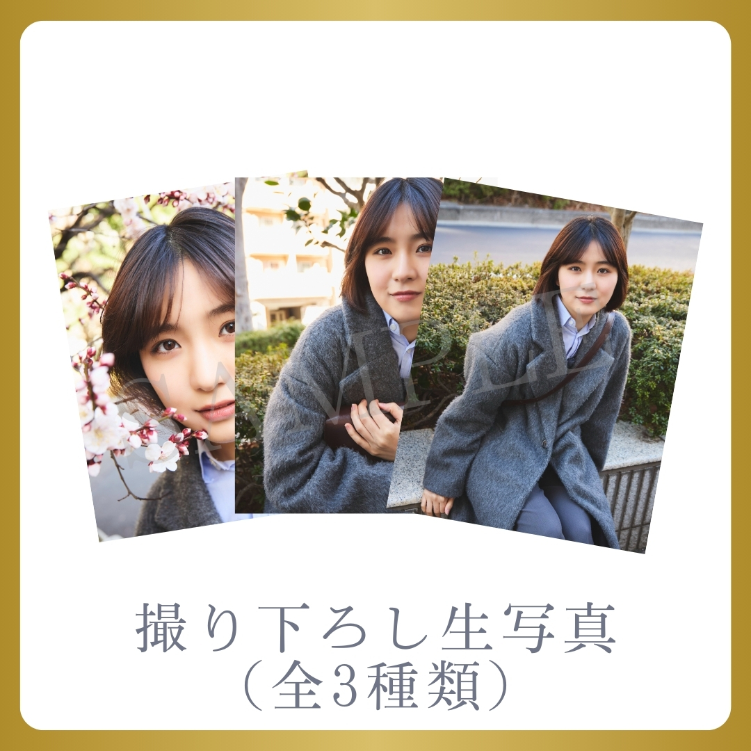撮り下ろし生写真（全3種類）の画像