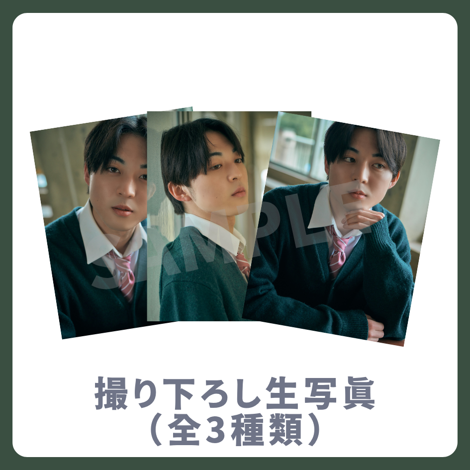 撮り下ろし生写真（全3種類）の画像