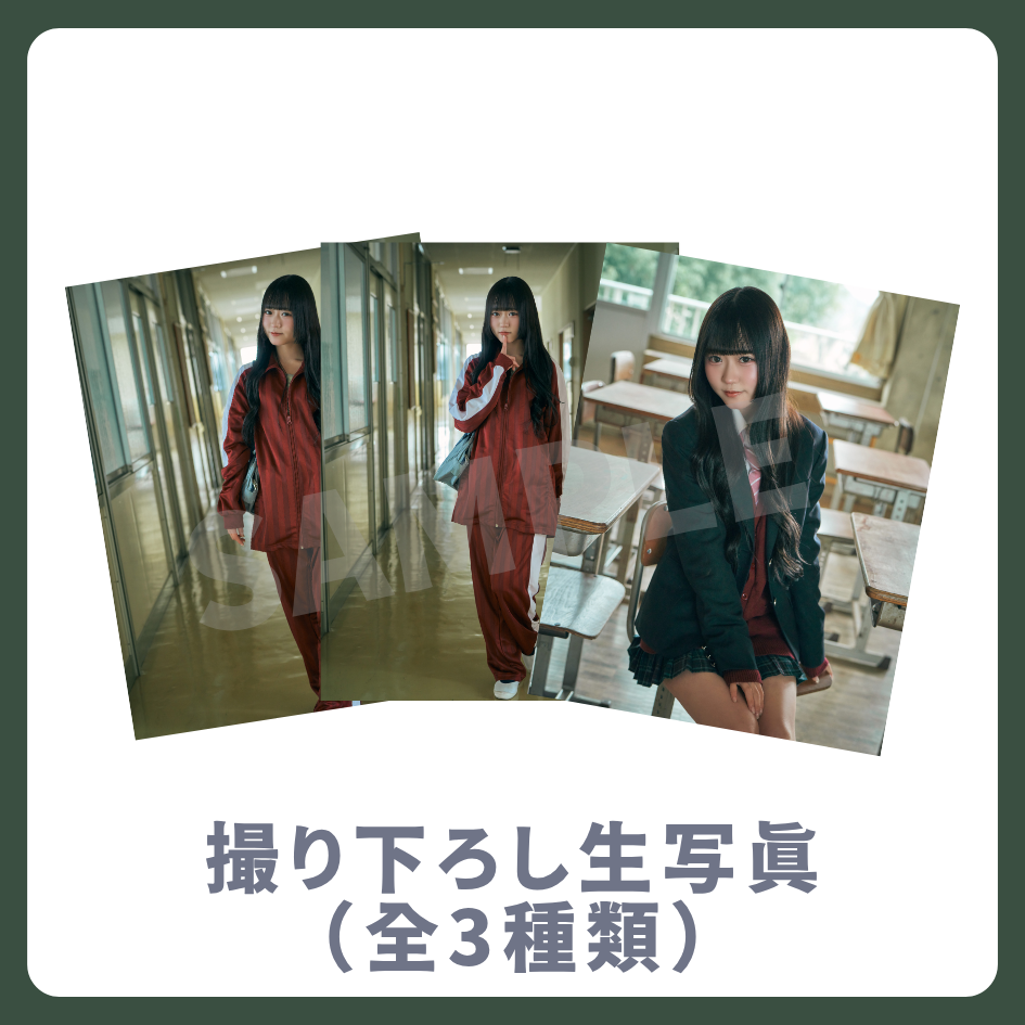 撮り下ろし生写真（全3種類）の画像