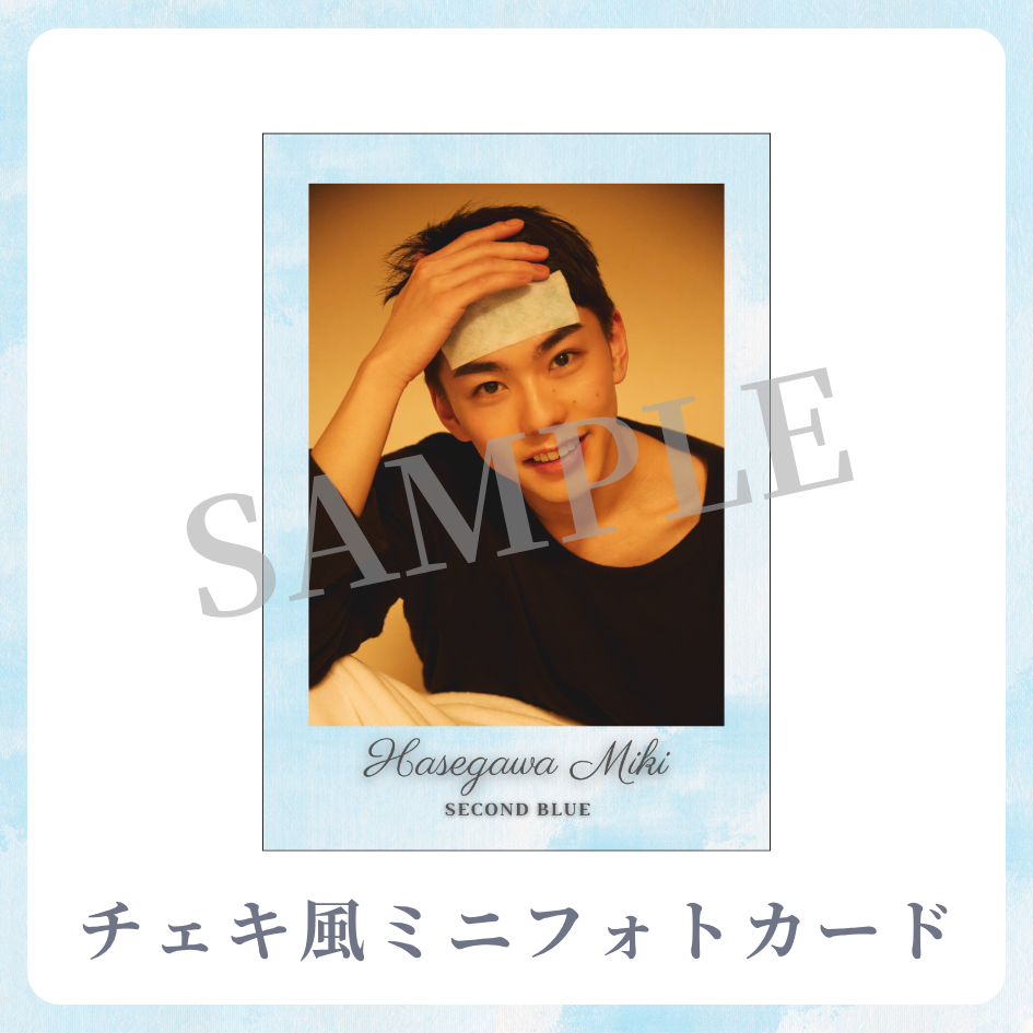 チェキ風ミニフォトカードの画像