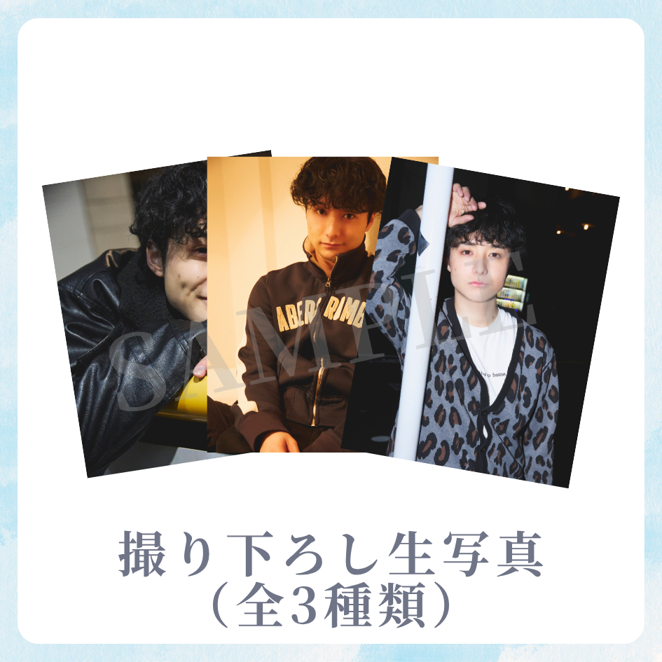 撮り下ろし生写真（全3種類）の画像