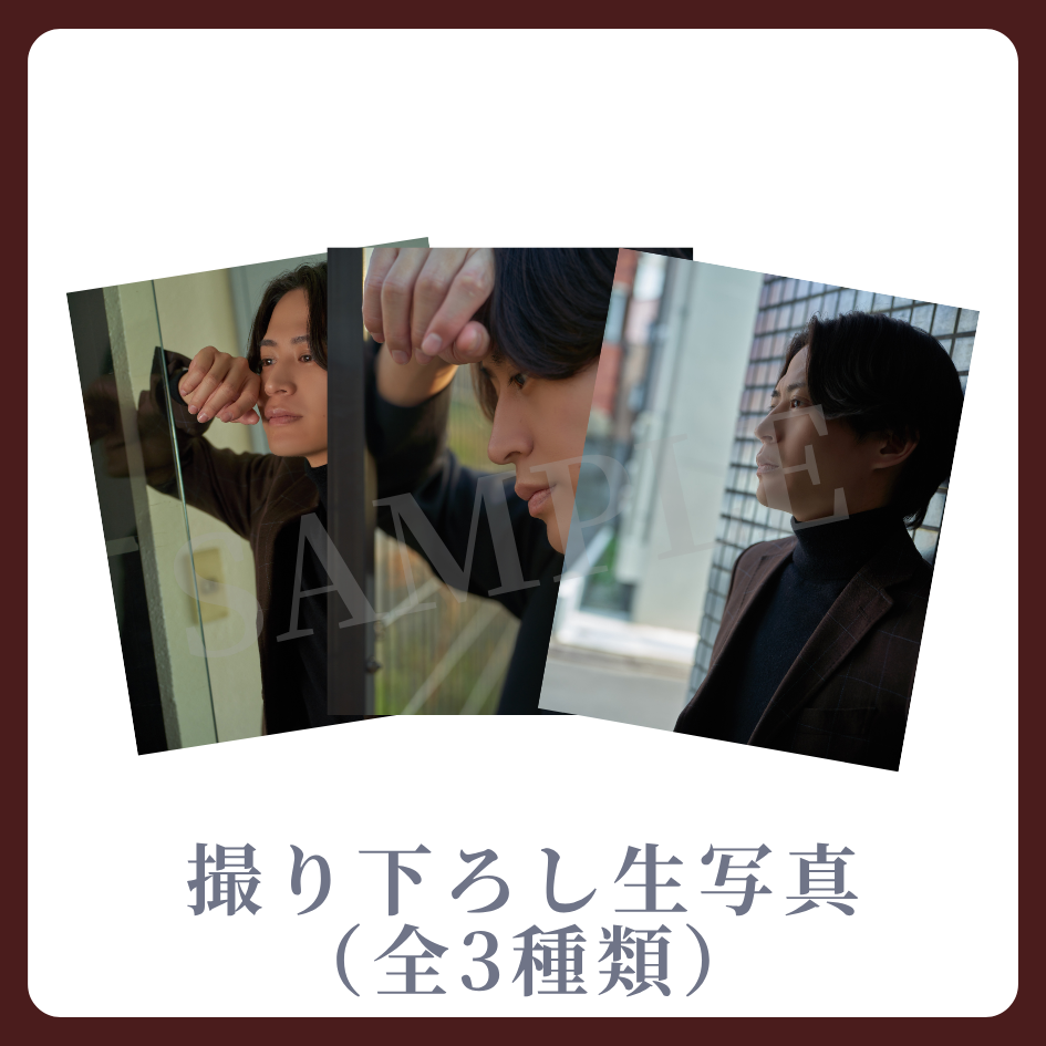 撮り下ろし生写真（全3種類）の画像