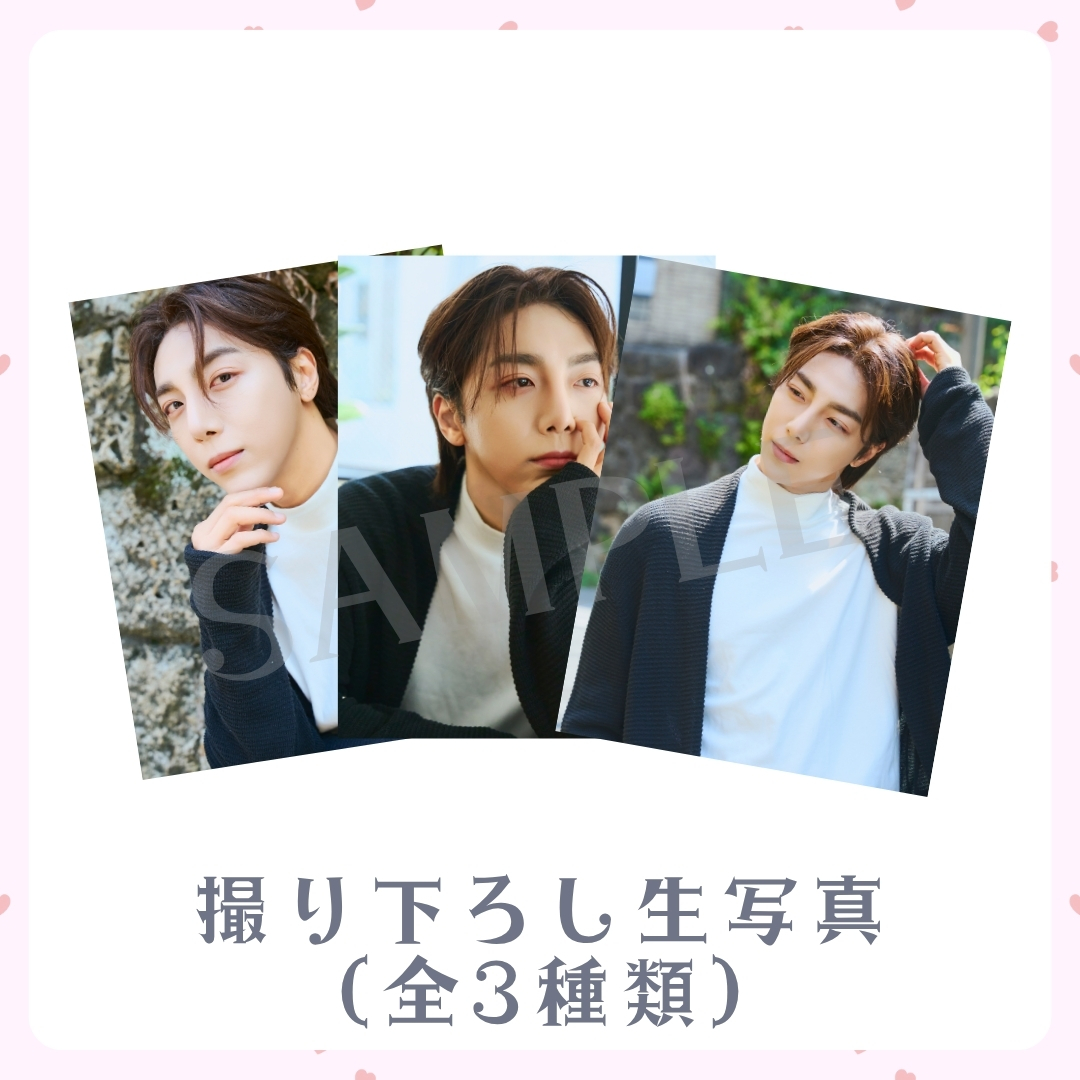 撮り下ろし生写真（全3種類）の画像