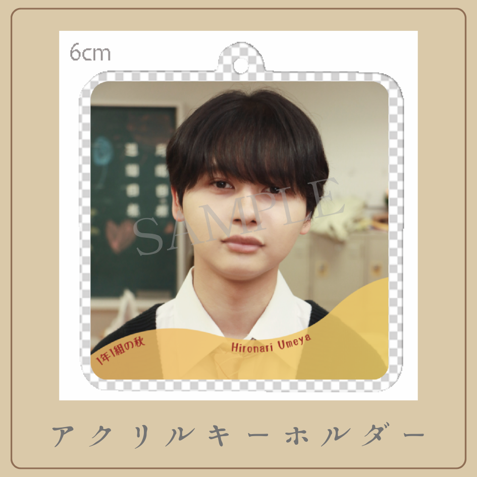 オリジナルアクリルキーホルダーの画像