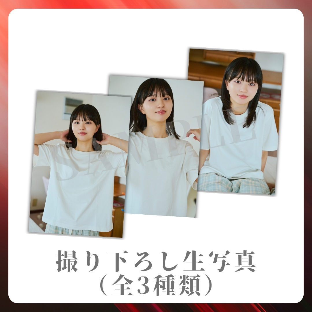 撮り下ろし生写真（全3種類）の画像