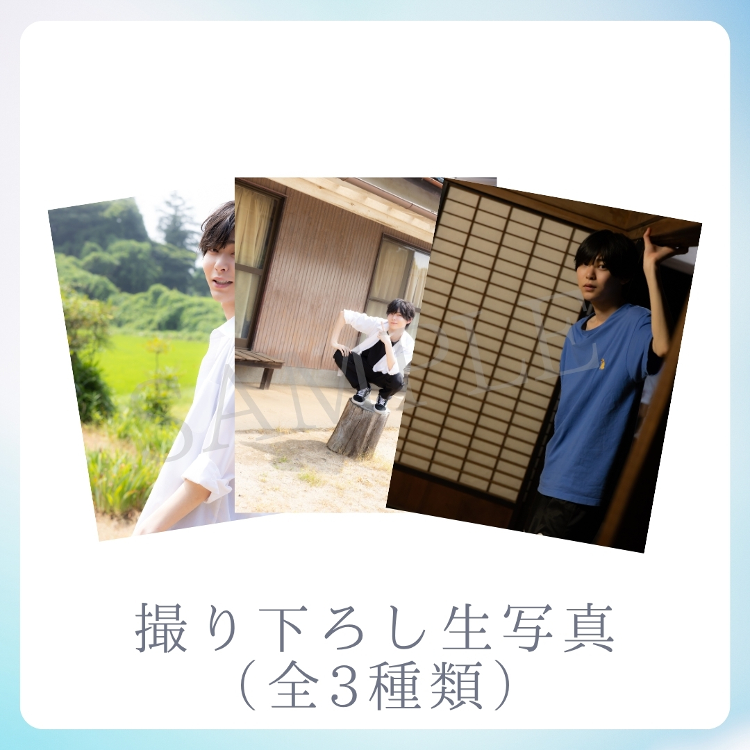 撮り下ろし生写真（全3種類）の画像