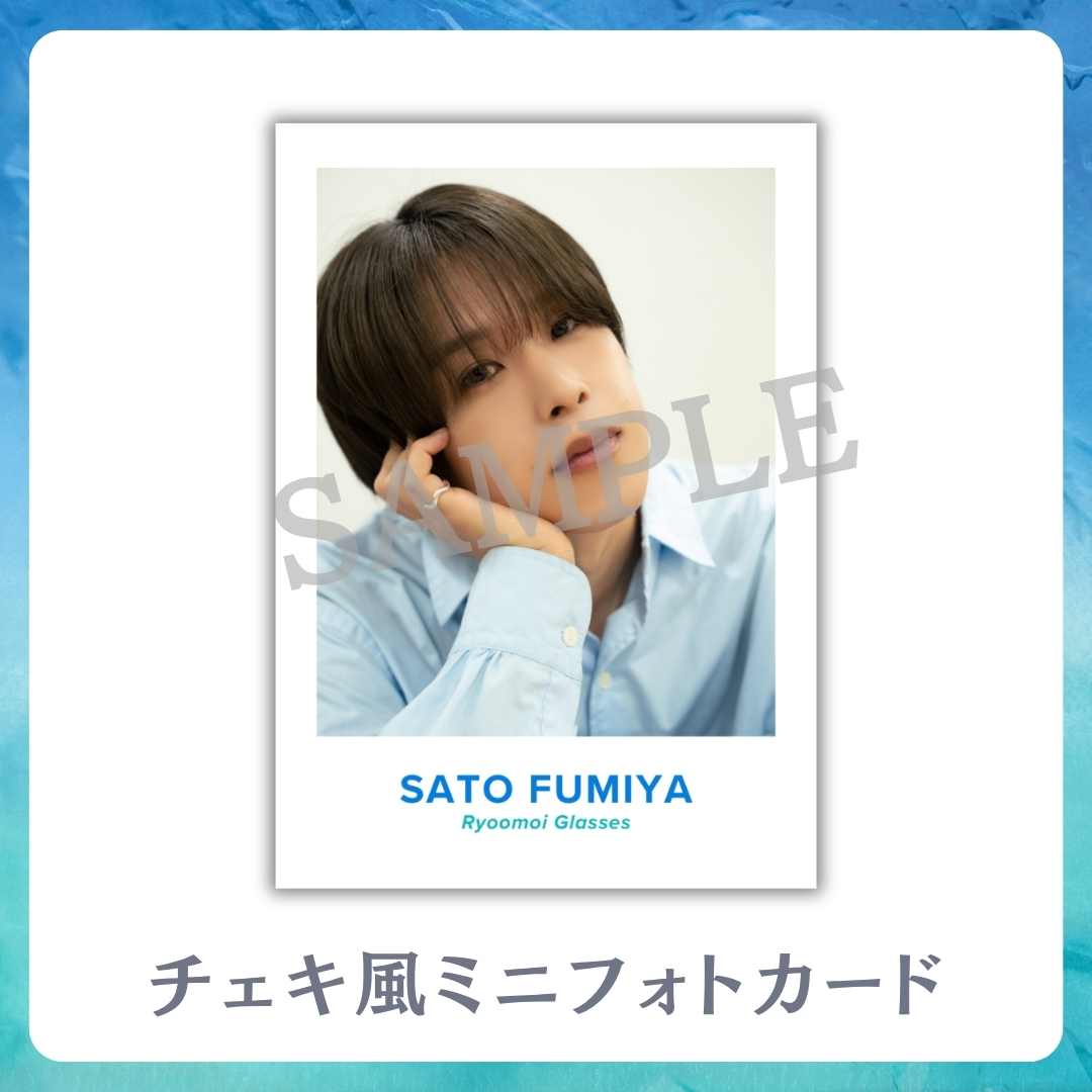 チェキ風ミニフォトカードの画像