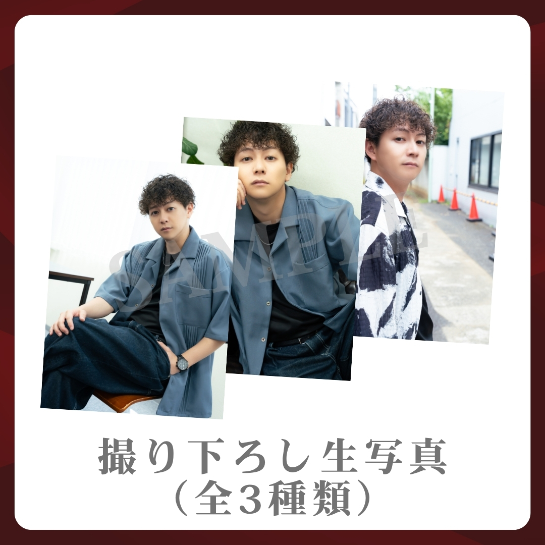 撮り下ろし生写真（全3種類）の画像