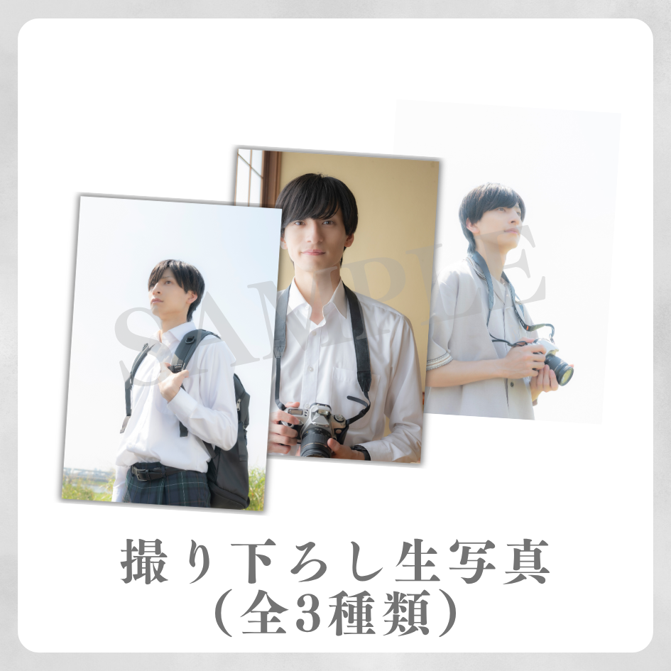 撮り下ろし生写真（全3種類）の画像