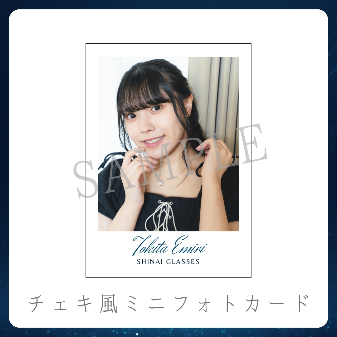 チェキ風ミニフォトカードの画像