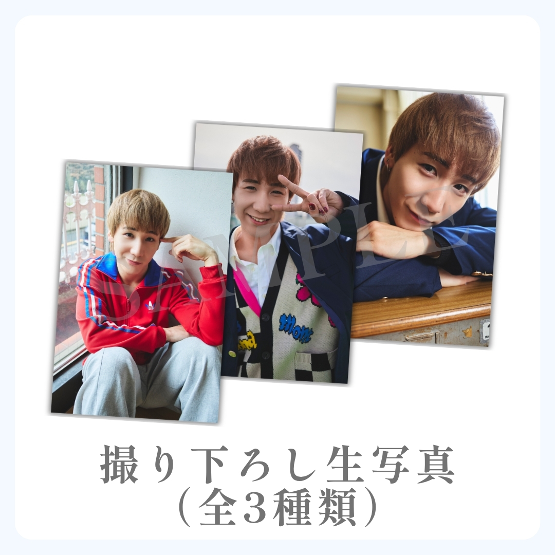 撮り下ろし生写真（全3種類）の画像
