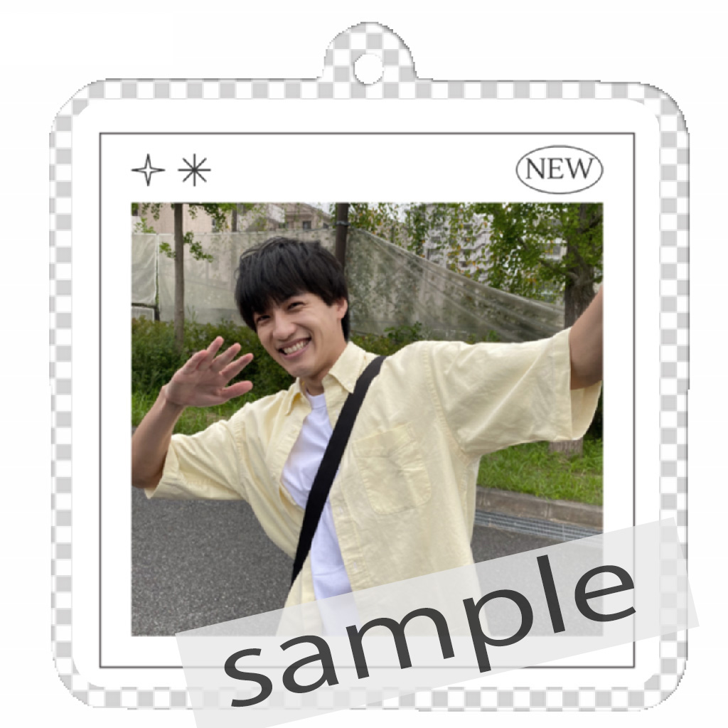 オリジナルアクリルキーホルダーの画像