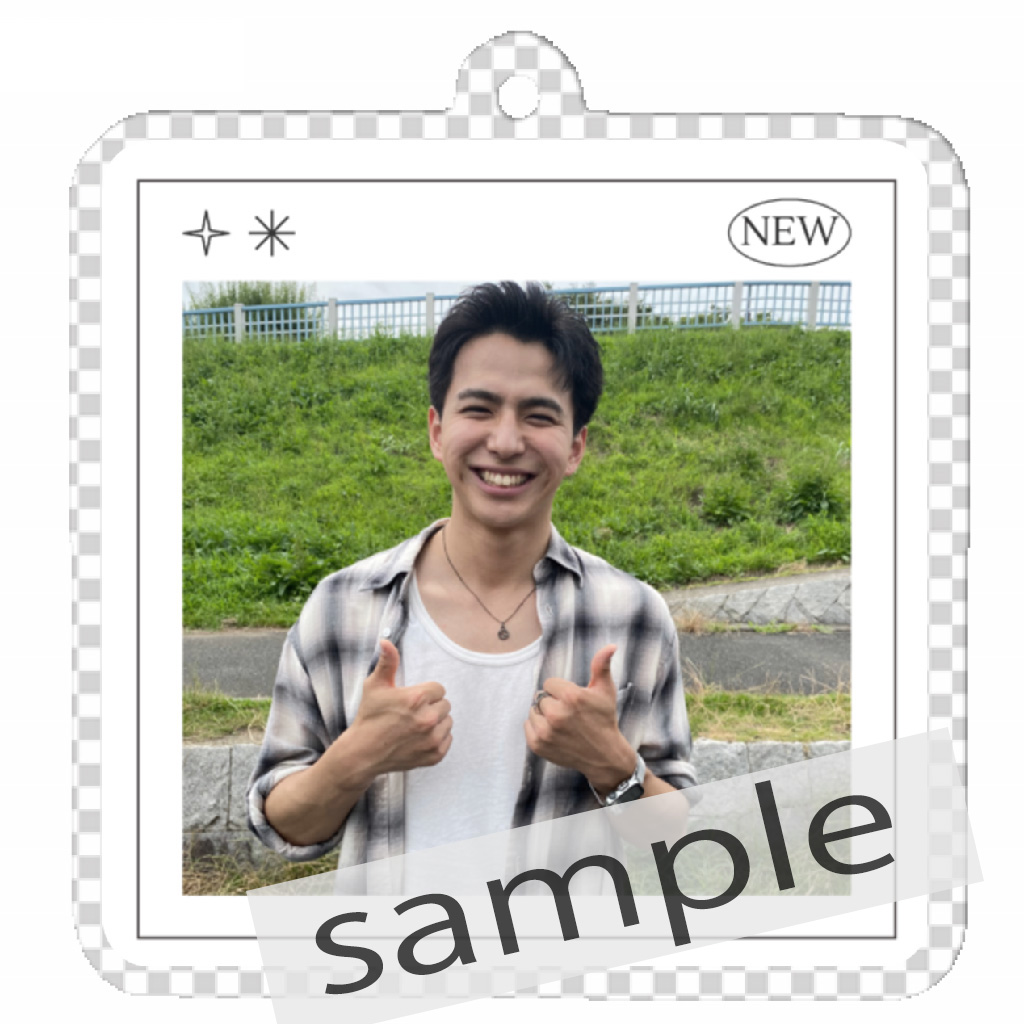 オリジナルアクリルキーホルダーの画像