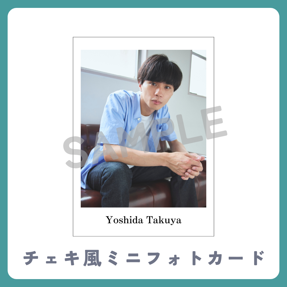 チェキ風ミニフォトカードの画像