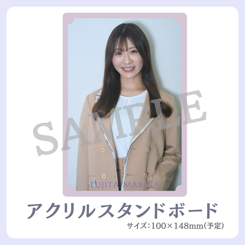アクリルスタンドボードの画像