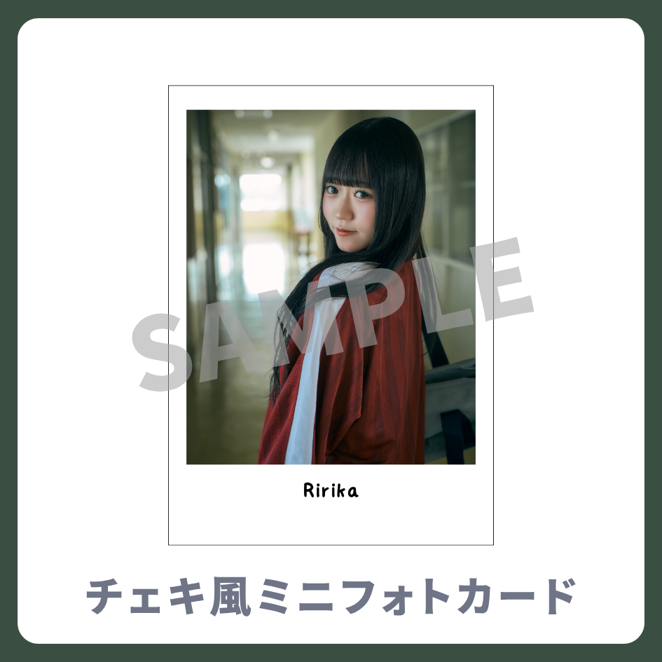 チェキ風ミニフォトカードの画像