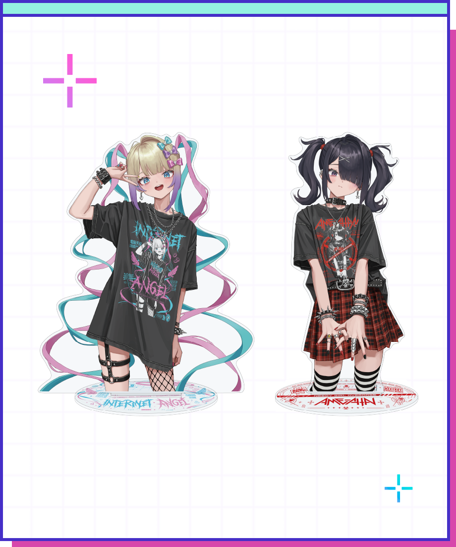 超てんちゃんロックンアクスタorあめちゃんロックンアクスタの画像