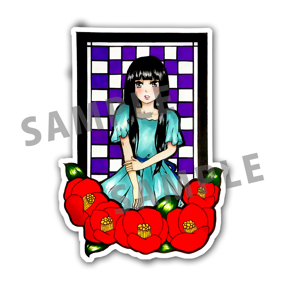 [B賞]ダイカットステッカーAの画像