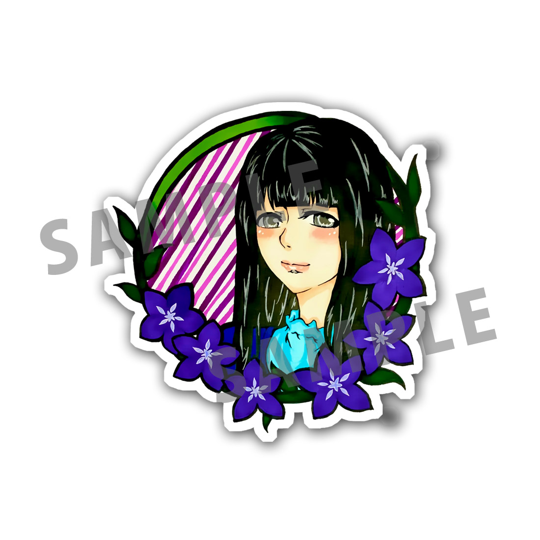 [C賞]ダイカットステッカーBの画像