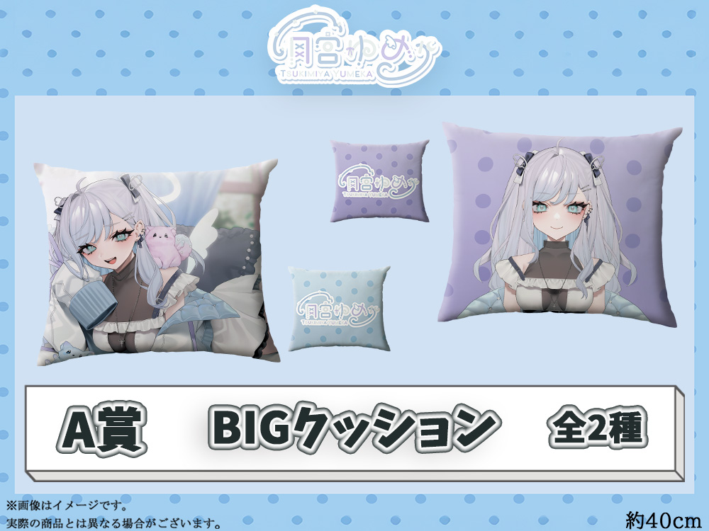 A賞 BIGクッション(全2種)