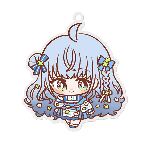 デフォルメアクリルキーホルダーAの画像